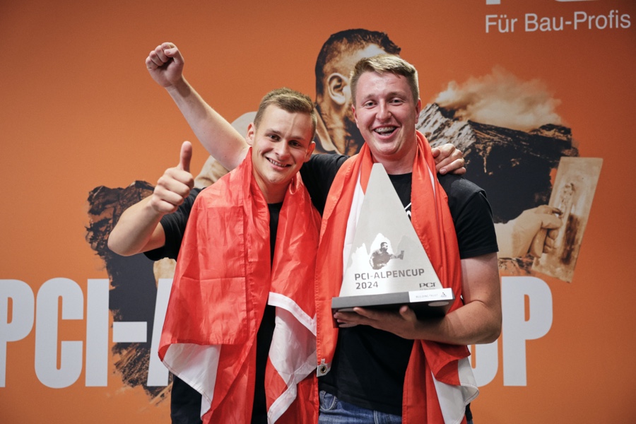 Das Team Österreich mit Alexander Gfellner und Andreas Landl triumphierte beim PCI-Alpencup 2024. PCI-Alpencup 2024: Team Österreich siegt zum dritten Mal