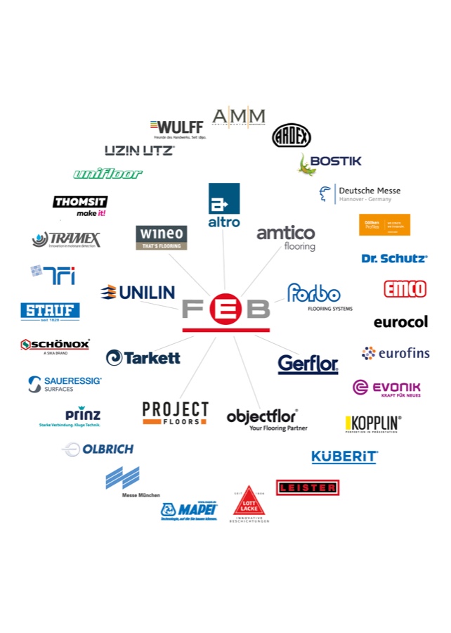 FEB: Bostik und Tramex als Fördermitglieder dabei