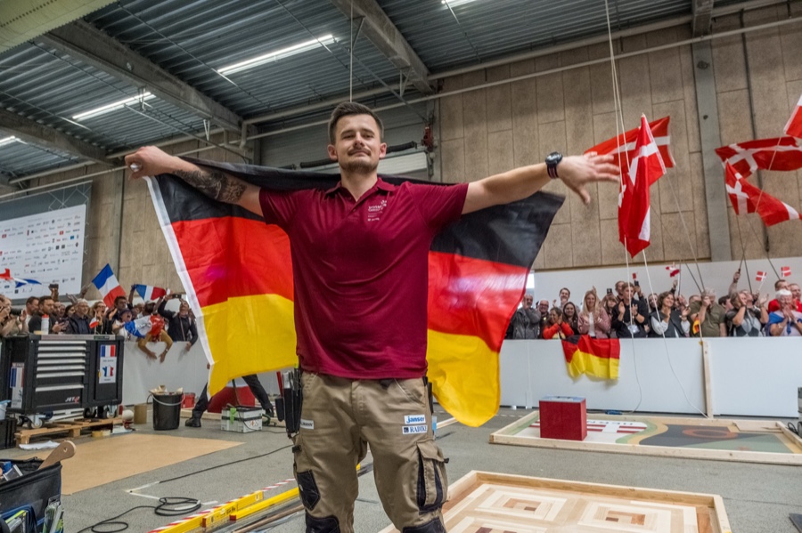 Euroskills 2025: Exzellenzmedaillen für deutsche Bodenhandwerker