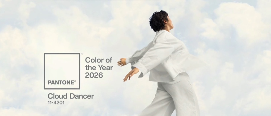 Pantone präsentiert Color of the Year 2026: Cloud Dancer