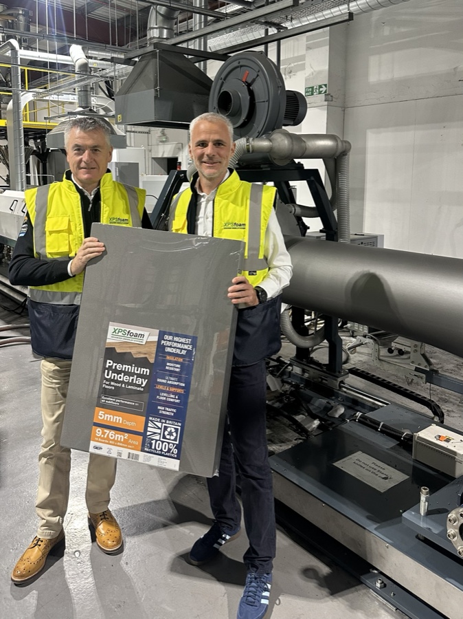 Verlegeunterlagenhersteller XP Foam beteiligt sich an QEP UK
