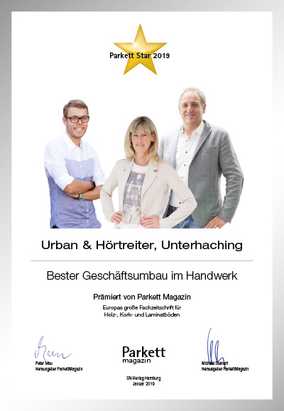 Urban & Hörtreiter GmbH-Bettenfachhändler Urkunde Urban & Hörtreiter GmbH