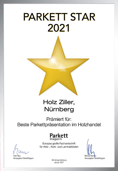 Holzfachzentrum Ziller GmbH-Bettenfachhändler Urkunde Holzfachzentrum Ziller GmbH