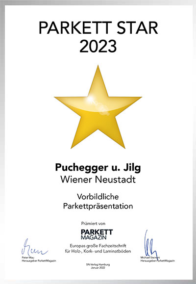 Puchegger u. Jilg Ges.m.b.H.-Bettenfachhändler Urkunde Puchegger u. Jilg Ges.m.b.H.