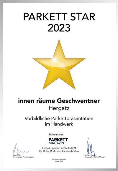 Geschwentner GmbH-Bettenfachhändler Urkunde Geschwentner GmbH