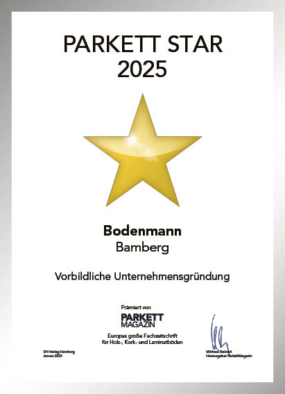 BM GmbH-Bettenfachhändler Urkunde BM GmbH