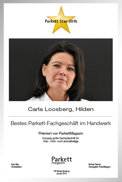 Carla Losberg e.K.-Bettenfachhändler Urkunde Carla Losberg e.K.