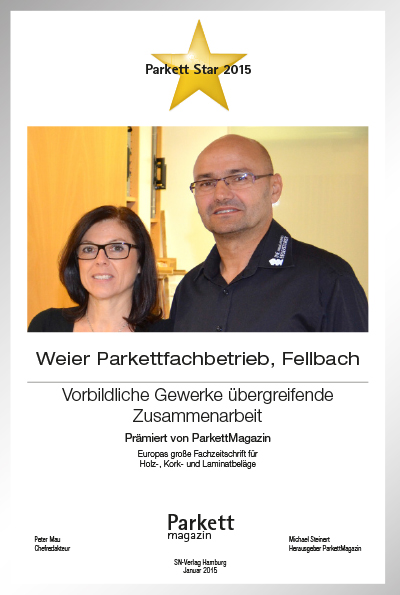 A. + H. Weier GmbH-Bettenfachhändler Urkunde A. + H. Weier GmbH
